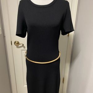 Black Donna Karan dress NWT feels so good!